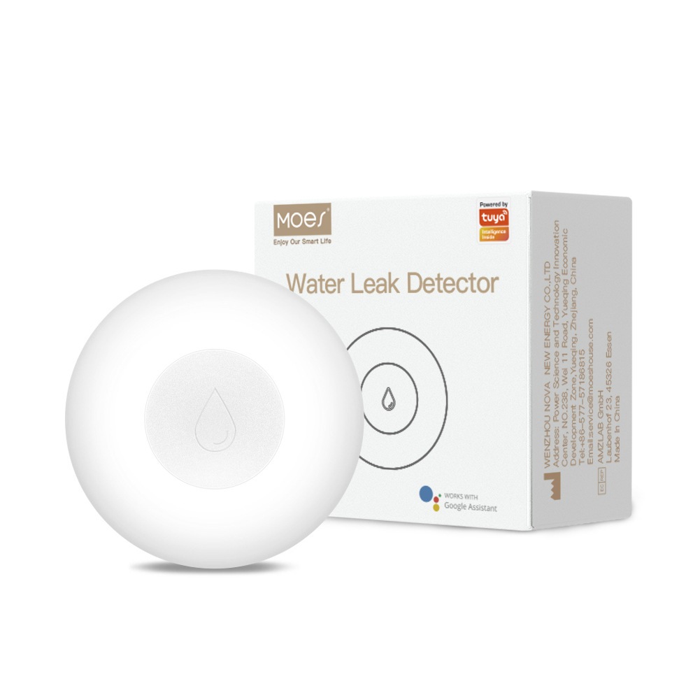 Smart home water leak detector app control security alarm smart flood sensor