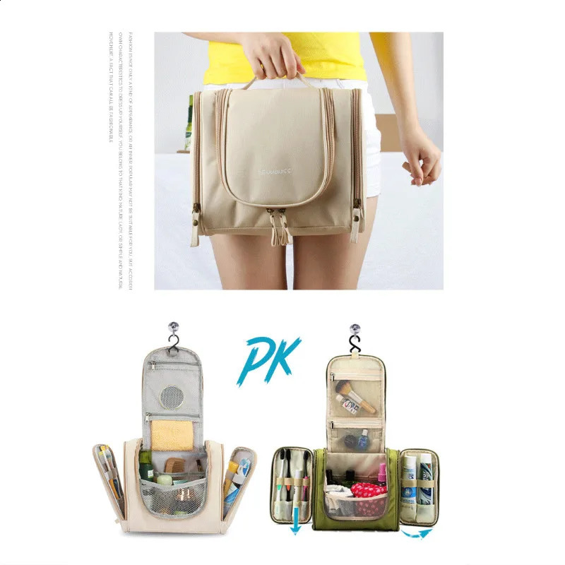 Denuoniss womens cosmetic bag highquality travel organizer zipper portable designer 240923