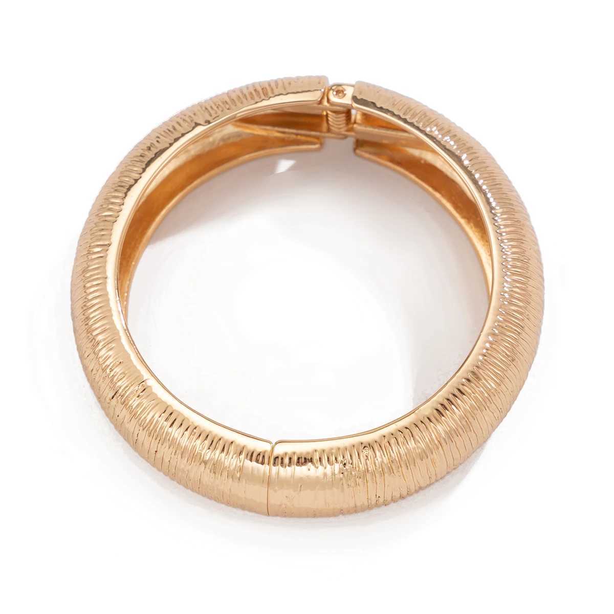 Ingemark Exaggerated Goth Heavy Metal Wide Closed Bangles Women 2024 Trend Punk Arm Bracelet Pulseras Grunge Jewelry SteampunkX240925