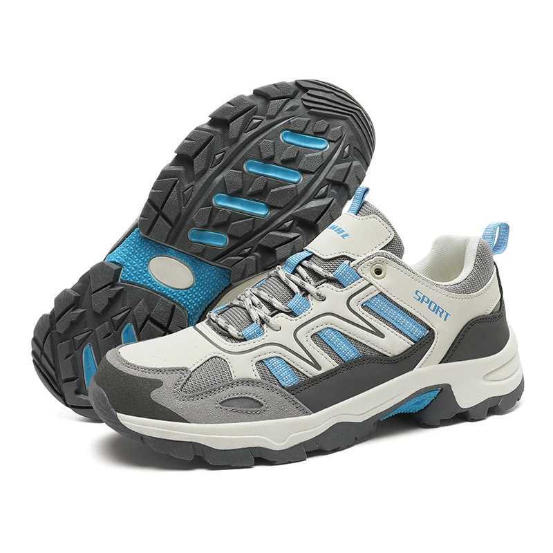 Outdoor ShoesMens Outdoor Breathable Hiking Shoes Trekking Sneaker Jogging Walking Shoes Trainer Z240924