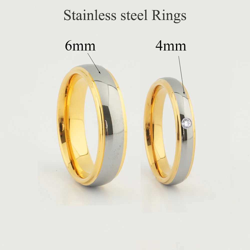 Classic American 5th to 15th Western Fashion Jewelry Mens and Womens Wedding Rings Titanium Union Couple Finger Rings W240925