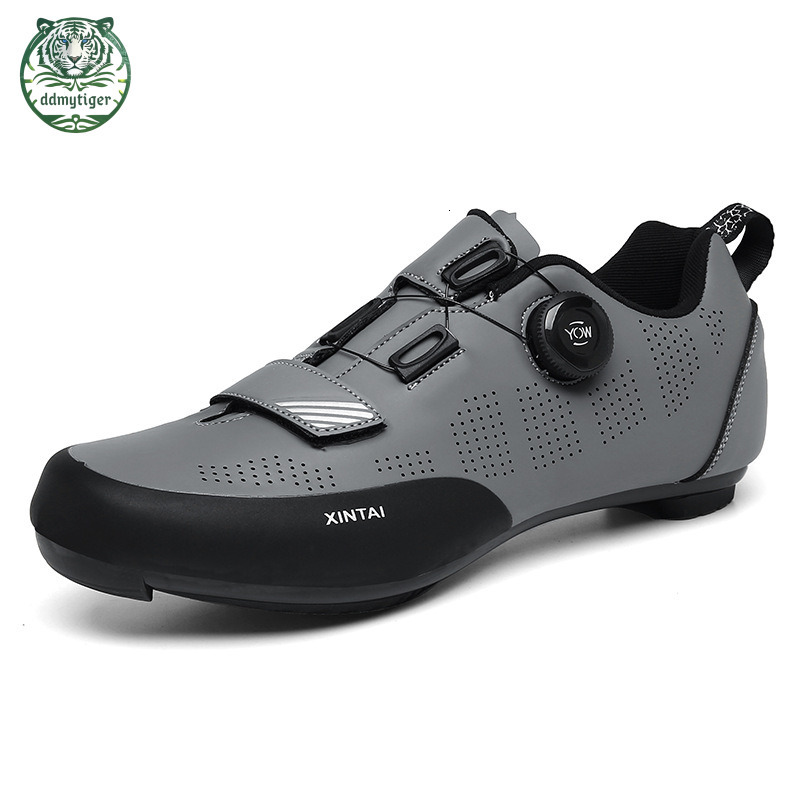 ddmytiger Large size power assisted bicycles, road lock shoes, outdoor sports equipment, breathable men's and women's cycling shoes A ddmyth