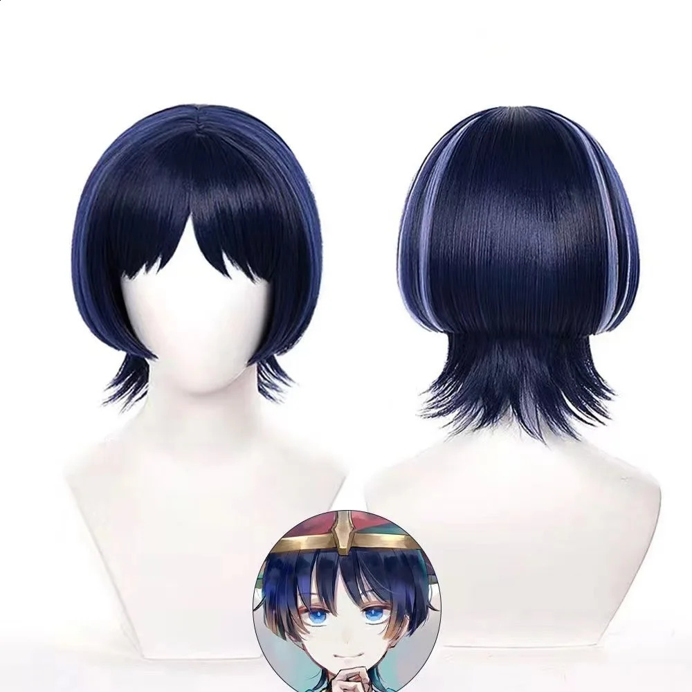 Genshin Impact Wanderer Scaramouche cosplay costume wig hat anime uniform ballet dancer Kunikuzushi party 240923