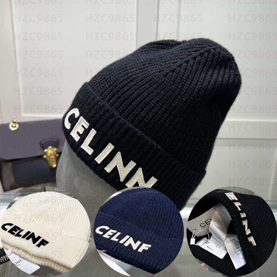 Winter hat celinnism Beanie High stretch soft hat for ladies designer casquette Luxury Wool Beanie cap Ski warm skull hat for men Trucker hat top hat
