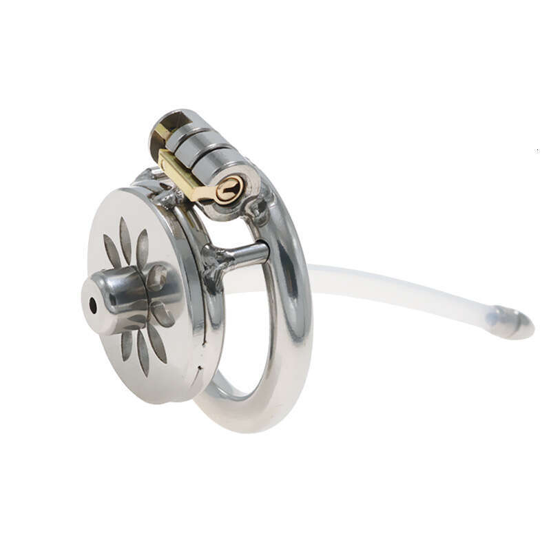 Colorful stainless steel penis cage CB chastity device chastity lock men wear sex toys adult products when going out