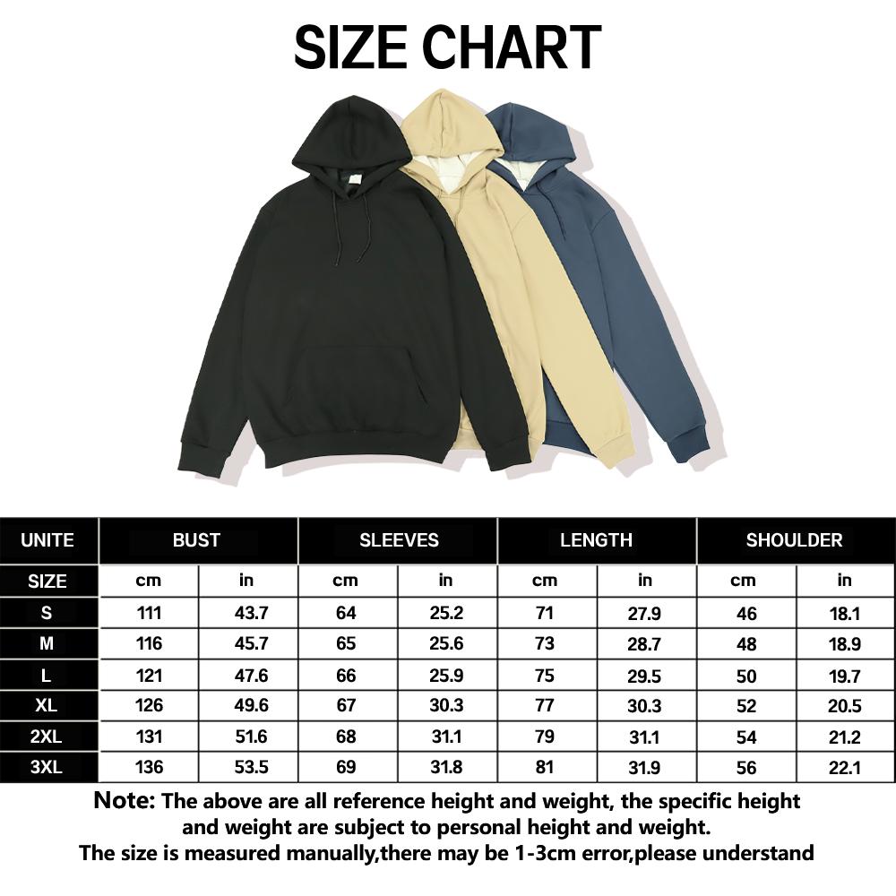 Custom Hoodie For Man Breathable Drawstring Comfortable Men's Hooded Sweatshirt Autumn Winter Casual Clothes Asian Size Warm Fleece
