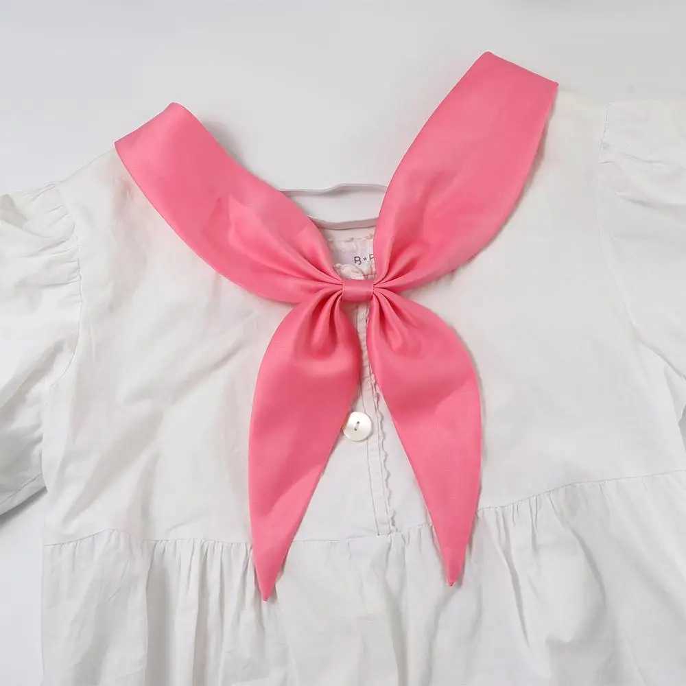 Business Retro Vintage Shirt Accessories Uniform Sailor Set Clothing JK Bow Ribbon Tie Ribbon Tie Y240925