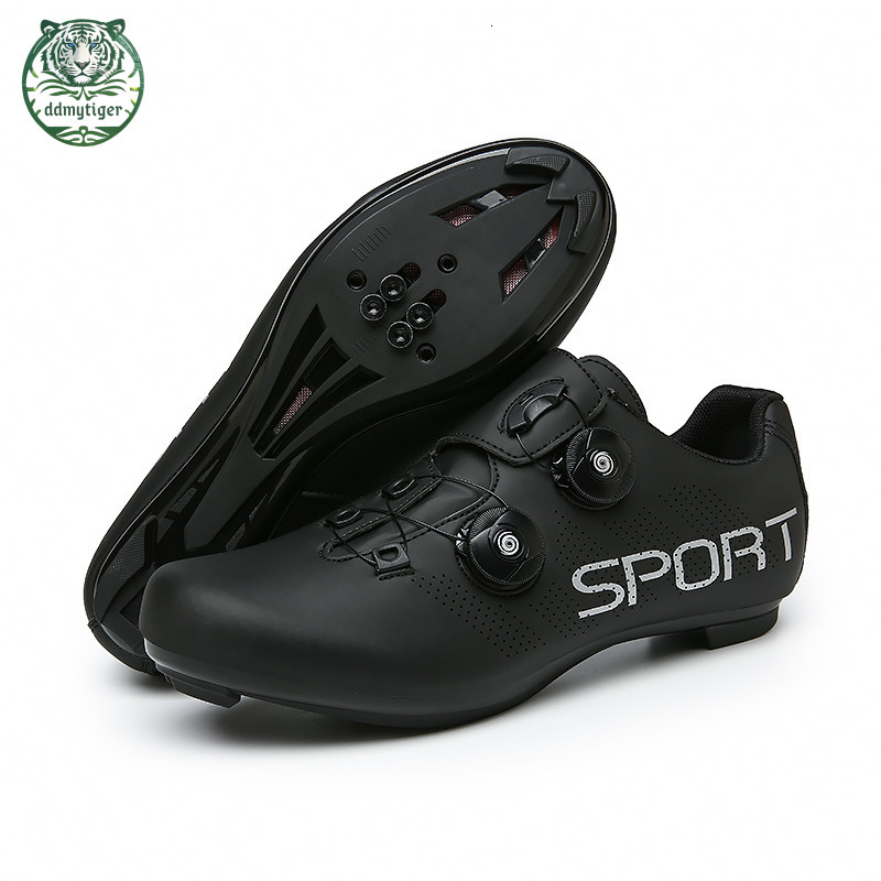 ddmytiger New mountain men's and women's road bike lock shoes, breathable cycling shoes A ddmythur