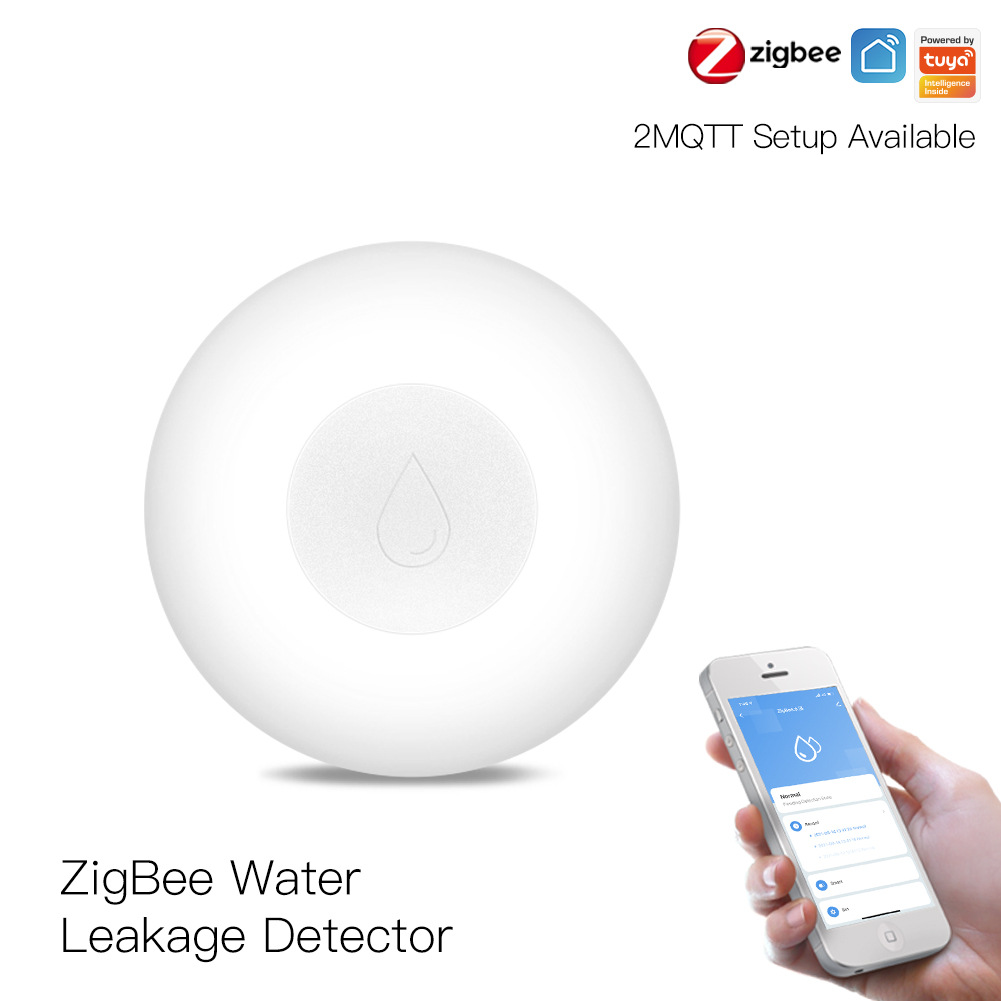Smart home water leak detector app control security alarm smart flood sensor