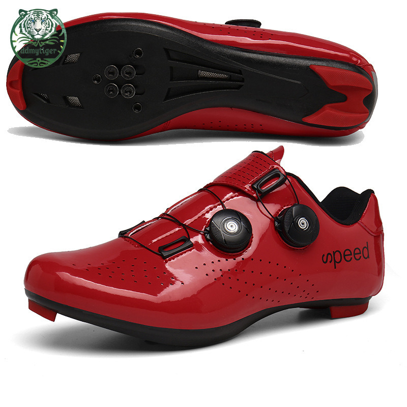 ddmytiger Professional locking men's and women's road assistance shoes, fitness spinning cycling shoes A ddmythur