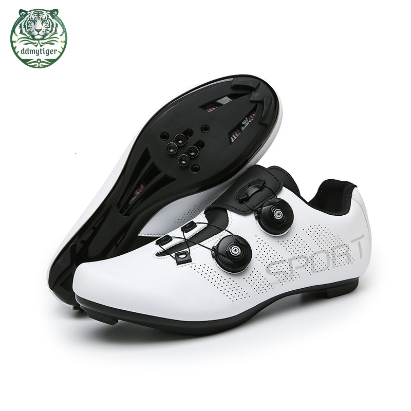 ddmytiger New mountain men's and women's road bike lock shoes, breathable cycling shoes A ddmythur