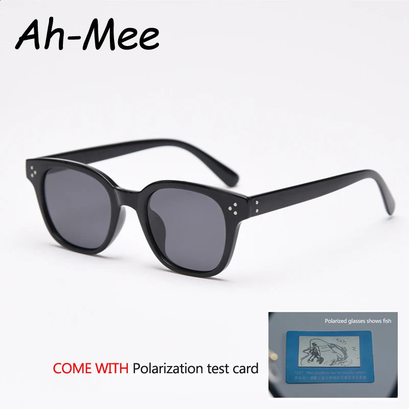 Fashion Cat Eye Polarized Sunglasses Women Square Black Sun Glasses Rivet Trend Candy Color Small Frame Eyeglasses Shades 240914