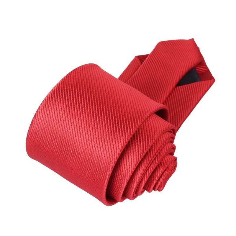 Mens casual tight tie Gravatas business mens tie Corbatas 6cm wide Gro tie Y240925