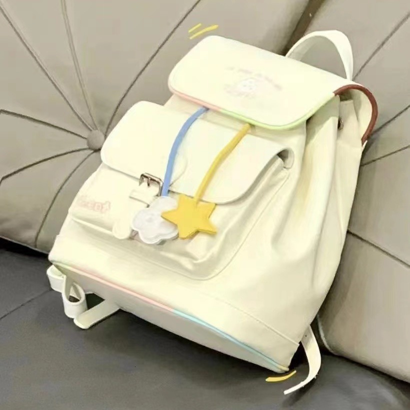 Niche Design 2024 New Designer Backpack Autumn/Winter Travel Bag Student Class Large Capacity Super Cute Female Backpack