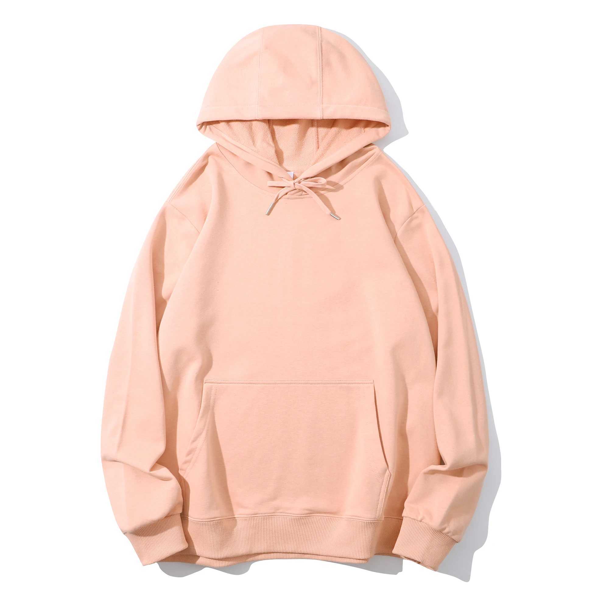 Solid Color Sweatshirt Men Women Long Sleeve Sweater Loose Casual Shirt Round Neck Sweatshirts ShirtsX240925