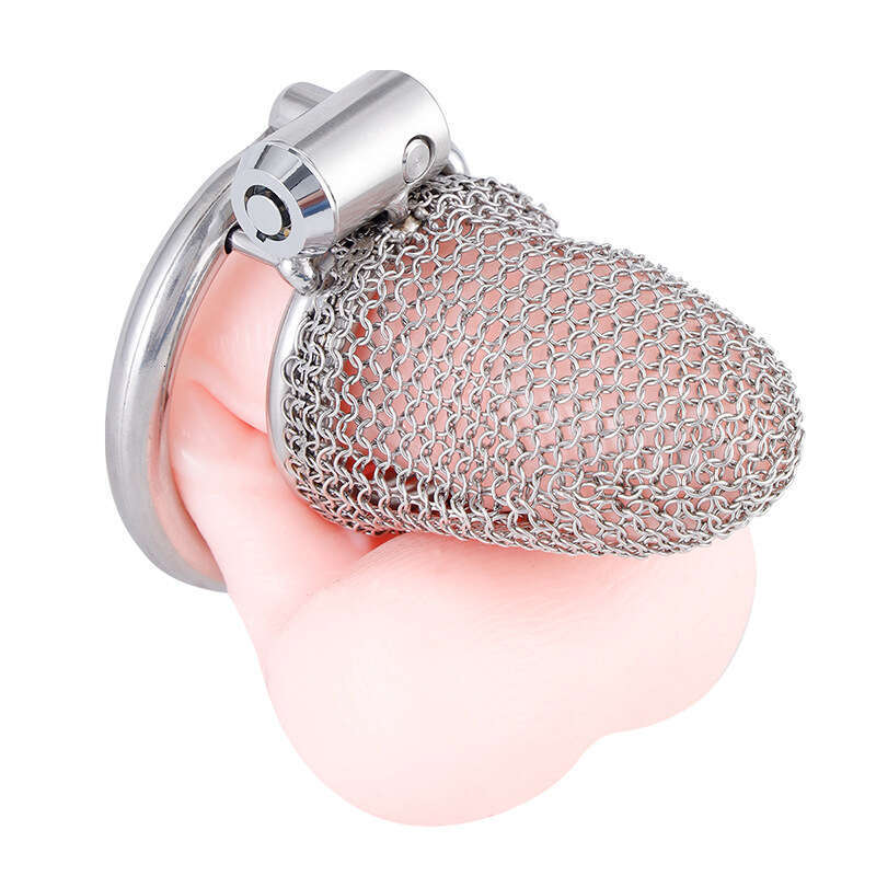 Male chastity lock CB lock chastity device stainless steel concealed lock design JJ birdcage alternative sex toy penis restraint