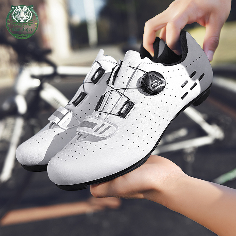 ddmytiger Highway mountain men's and women's locked bicycles without lock hard soled dynamic cycling shoes, gym black A ddmythur