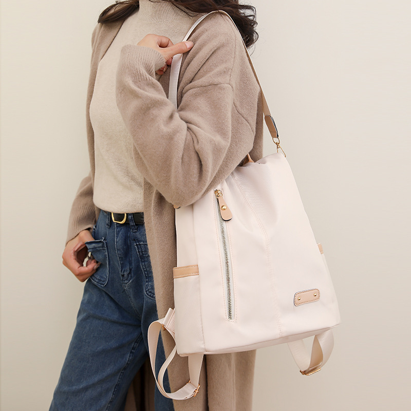 2024 New Designer Backpack Spring/Summer Women's Large Capacity Single Shoulder Korean Edition Lightweight Travel Bag