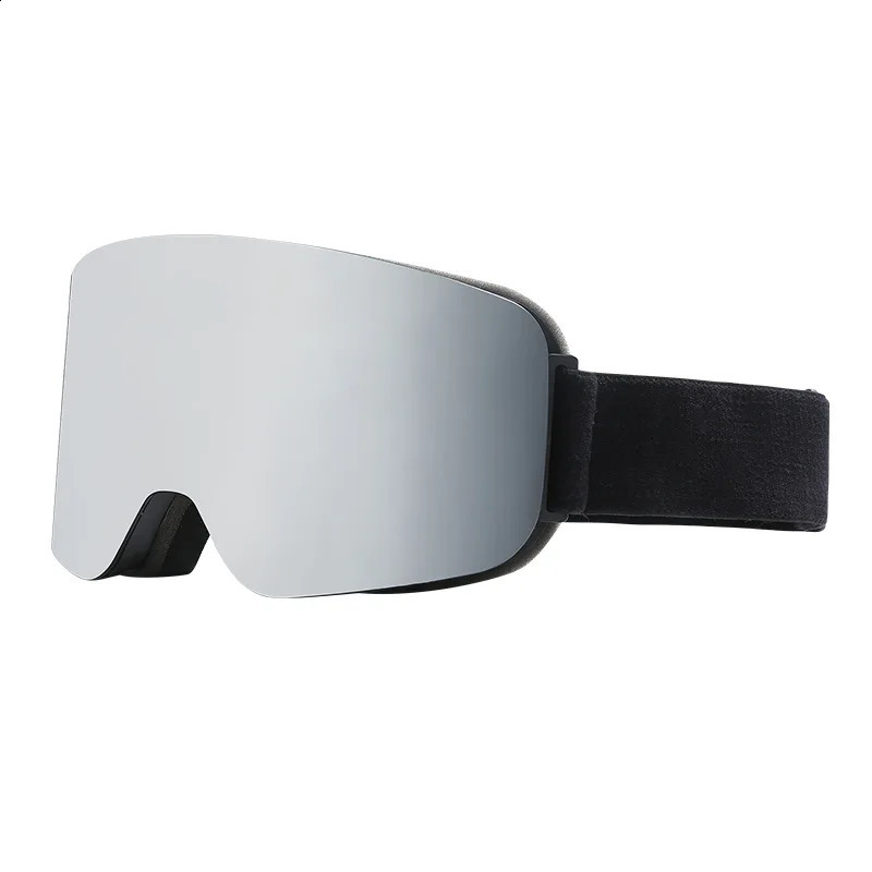 Big Ski Snowboard Goggle Men Skiing Eyewear Mask UV 400 Snow Protection Over Glasses Adult Double AntiFog Cylindrical 240910