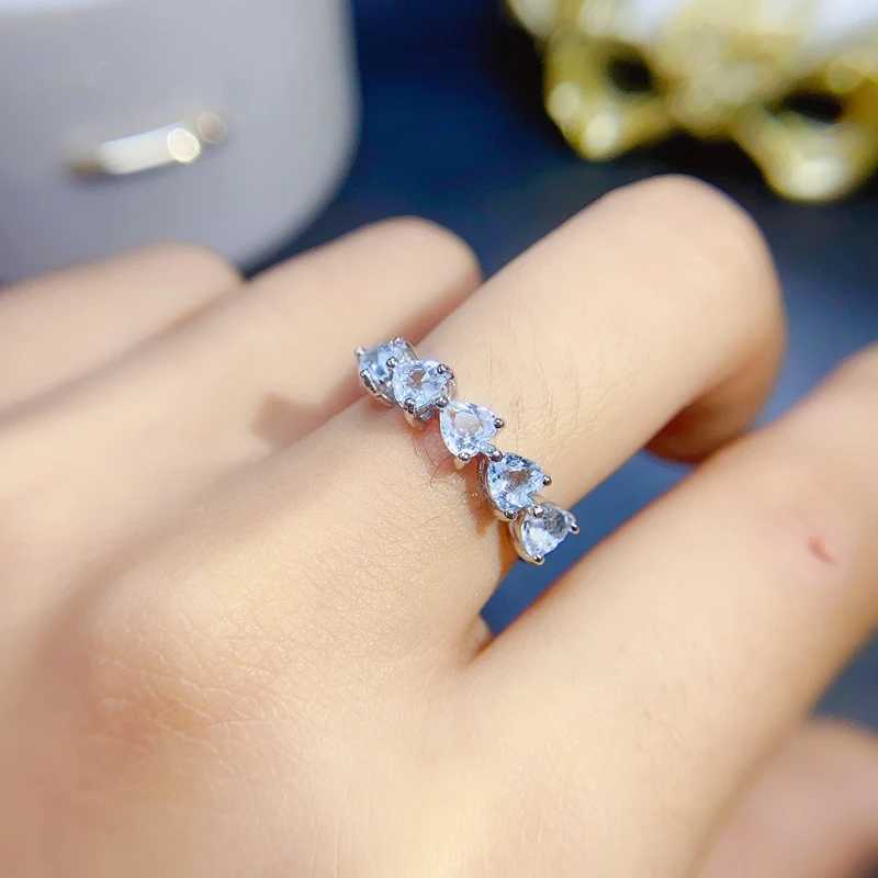 A natural heart-shaped yellow jade ring recommended by a lady made of 925 pure silver is a simple and beautiful store pickpocket W240925