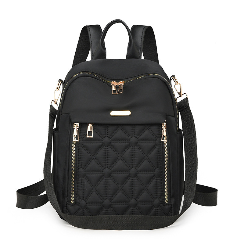 Lingge Embroidered Women's 2024 New Designer Backpack Multi functional Large Capacity Waterproof Travel Backpack