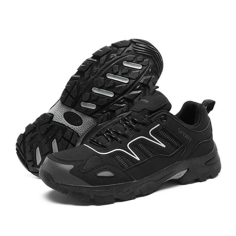Outdoor ShoesMens Outdoor Breathable Hiking Shoes Trekking Sneaker Jogging Walking Shoes Trainer Z240924