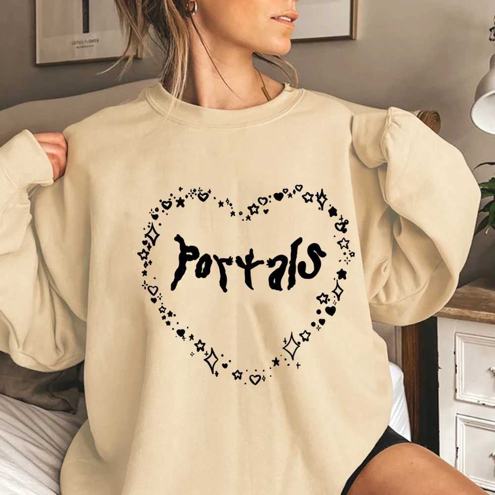 Portals Album Hoodies Melanie Martinez Hoodie Harajuku Round Neck Sweeathirts Fans GiftX240925
