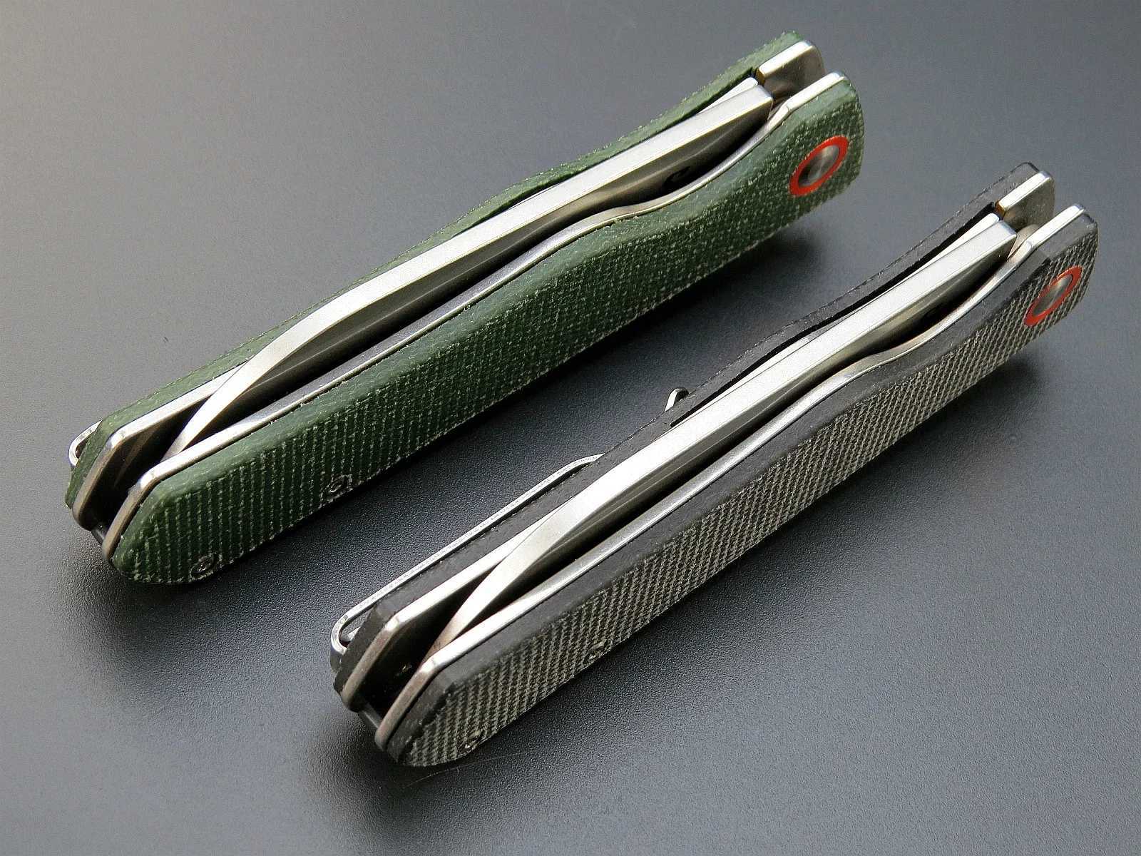 Sitivien ST5 Folding Pocket Knife D2 Steel Knife Micarta Outdoor Camping Survival EDC Tool Handle Hunting Knife CL240925