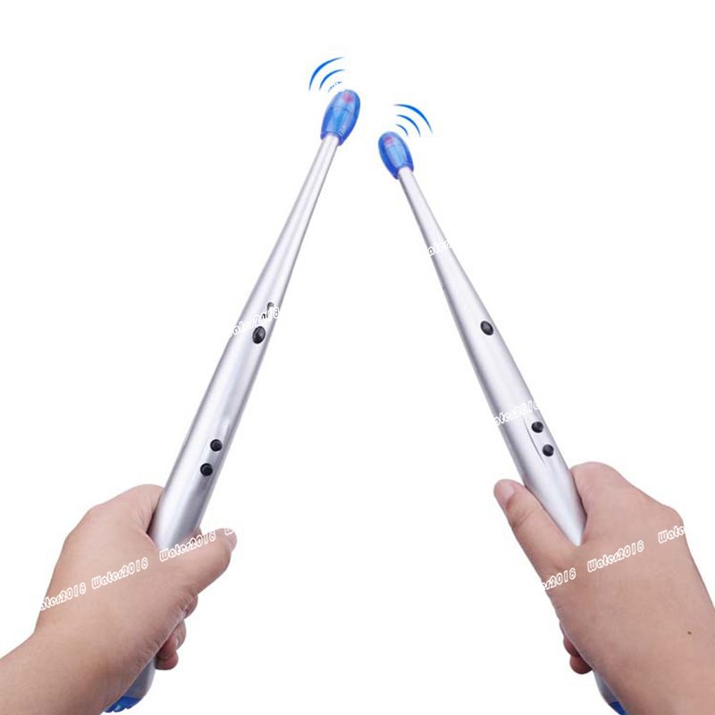 Electronic Musical Toy Drumstick Novelty Gift Educational Toy For Kids Child Children Electric Drum Sticks Rhythm Percussion Air Finger