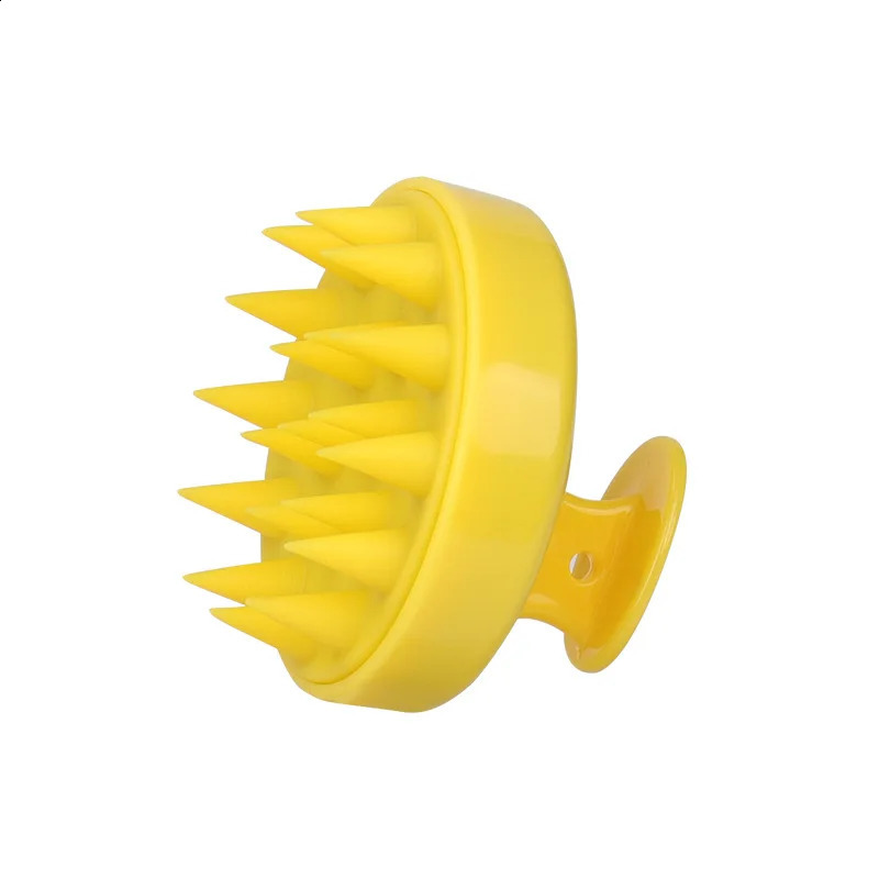 Silicone shampoo brush scalp massage comb hair cleaning comb body massage brush shower brush salon hairdressing tools 240920