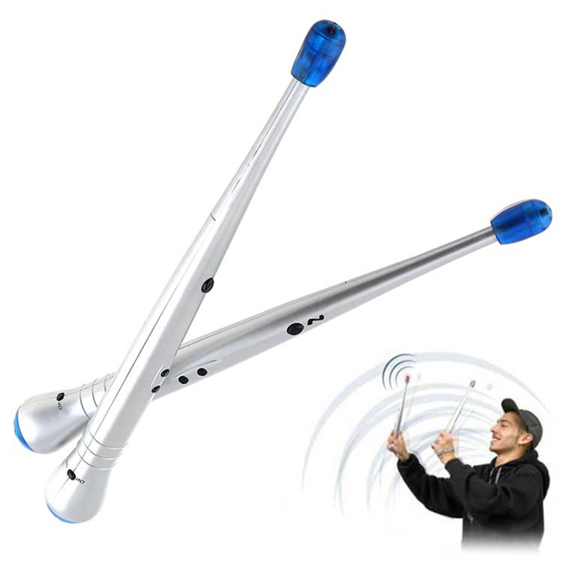 Electronic Musical Toy Drumstick Novelty Gift Educational Toy For Kids Child Children Electric Drum Sticks Rhythm Percussion Air Finger