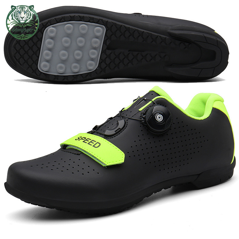 ddmytiger New Highway Men's and Women's Mountain Lock Outdoor Assist Cycling Shoes A ddmythur
