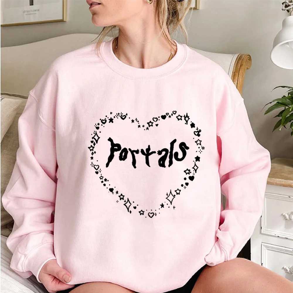 Portals Album Hoodies Melanie Martinez Hoodie Harajuku Round Neck Sweeathirts Fans GiftX240925