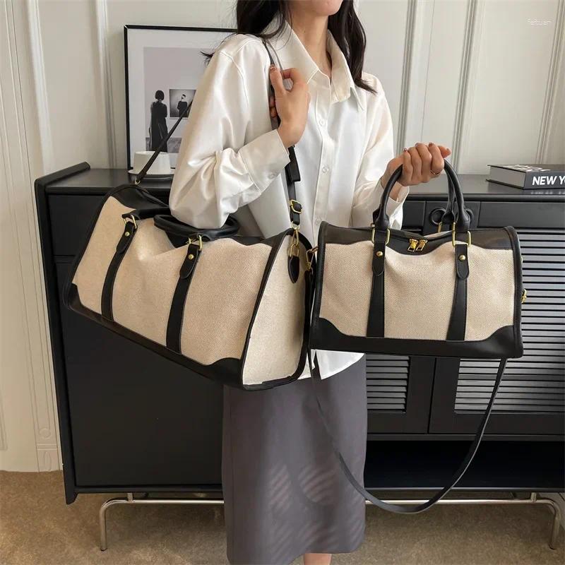 Shoulder Bags Fashion Commuter Casual Single Crossbody Bag Women 2024 Travel Storage Tote Handbags Large Capacity Portable Canvas da65 4