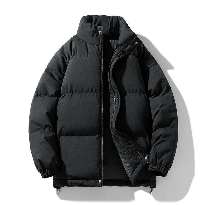 8XL Puffer Jacket Mens Thick Warm Winter Jacket Mens Parka Plus Size Casual Fashion Jacket Stand Collar Mens Clothing Top Y240925