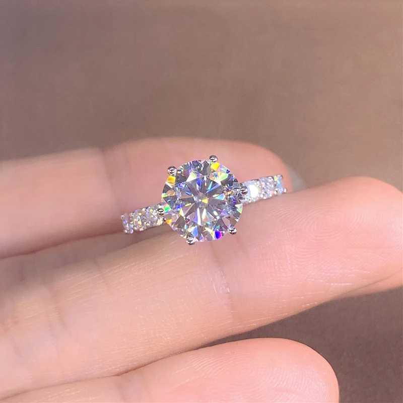 Huitans newly designed womens wedding ring silver plated AAA cubic zirconia fashionable womens finger accessory 2022 jewelry W240925
