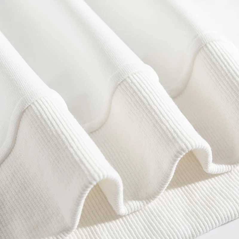 9.17oz 260 Grams Round Neck Pullover Sweater Men Solid Color Long Sleeve Sweatshirts Streetwear for AutumnX240925