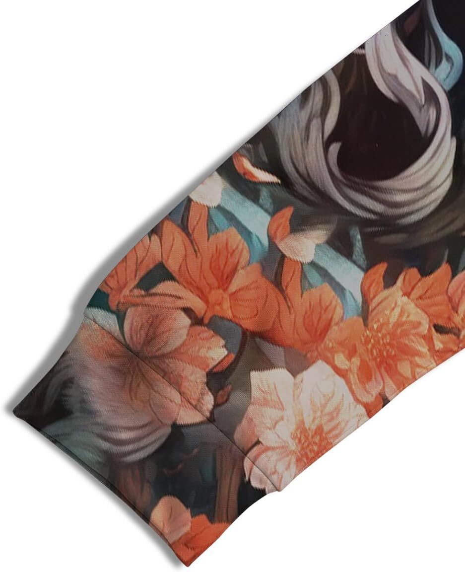 Hoodie for Mens Womens Mens Wolf Graphic Hoodie Novelty 3D Animal Pattern Pocket Sweatshirt Pullover Graphic Hoodies sweatshirt