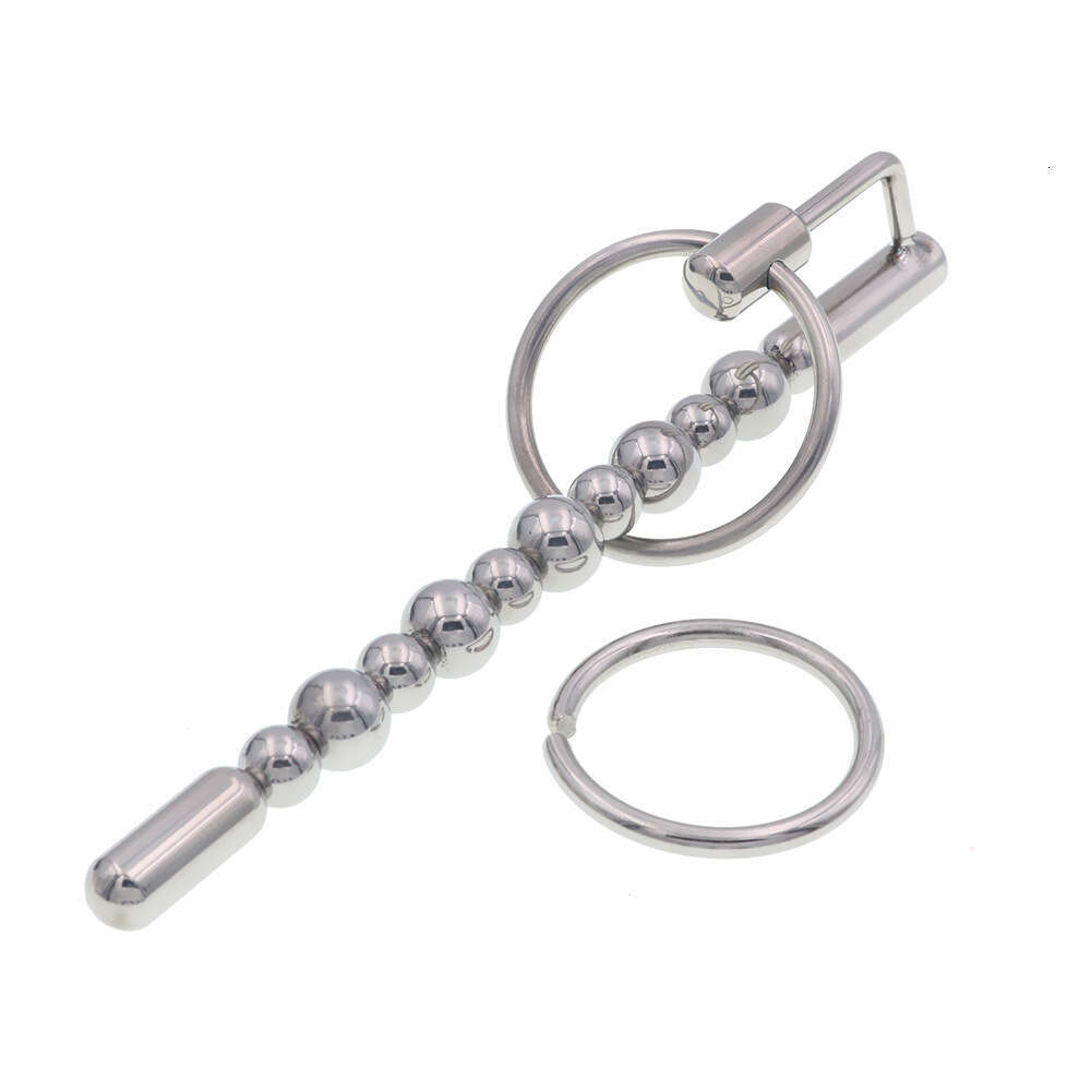 Large size horse eye rod stainless steel urethral plug pull bead for male and male masturbation, alternative stimulation, orgasmic tool for adult use