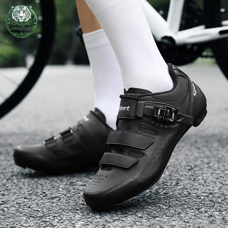 ddmytiger Professional road for men and women, mountain bike lock shoes, outdoor assistance, hard soled cycling shoes A ddmythur