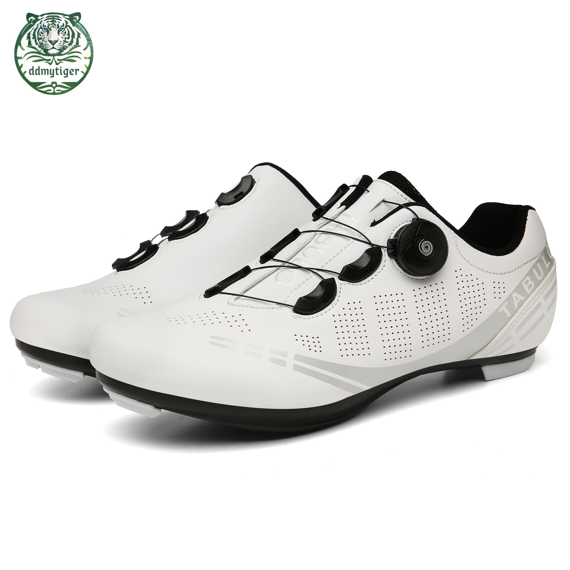 ddmytiger Lock cycling hard soled mountain power assisted road lock shoes, dynamic bike shoes T27 model balck A ddmythur
