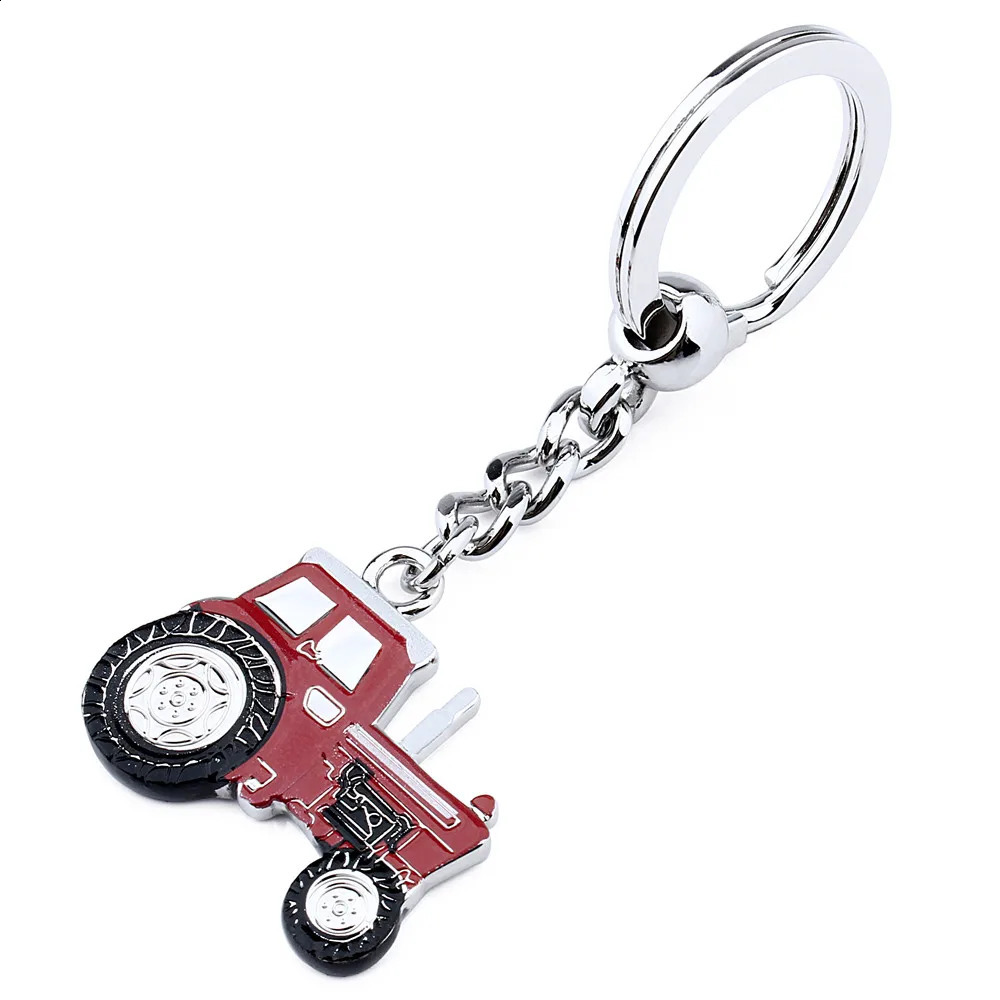 Hawson Car Shaped Red Green Blue Enamel 3.5-inch Keychain and Keyring Neutral Keyring 240924