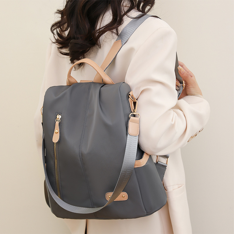 2024 New Designer Backpack Spring/Summer Women's Large Capacity Single Shoulder Korean Edition Lightweight Travel Bag