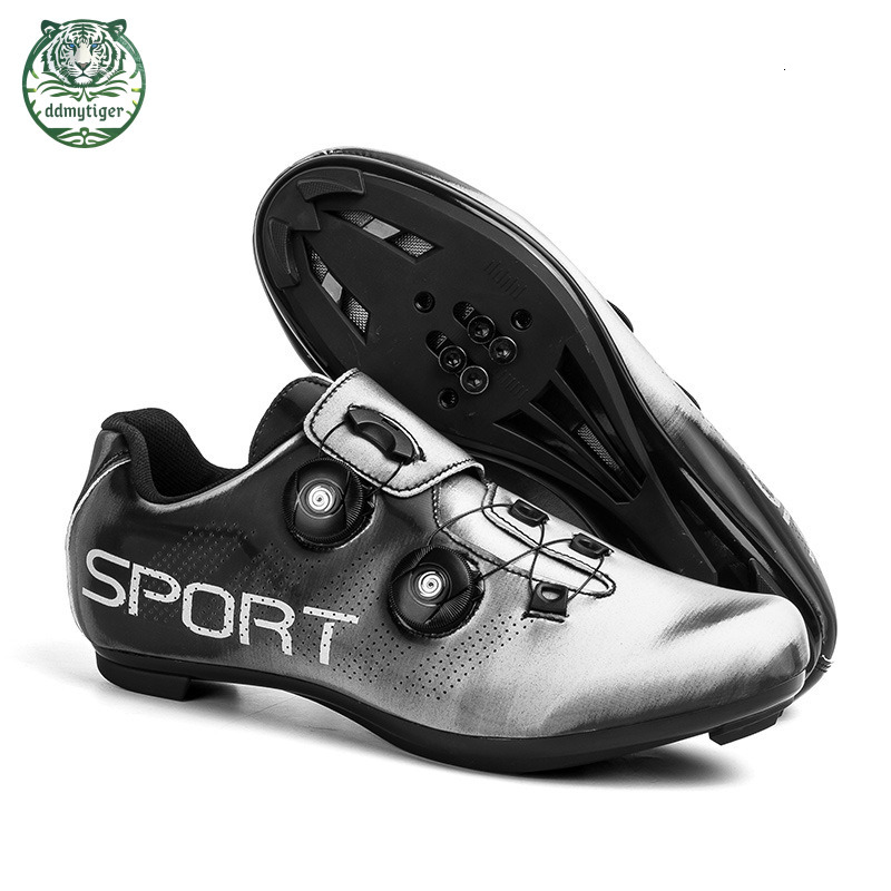 ddmytiger New mountain men's and women's road bike lock shoes, breathable cycling shoes A ddmythur