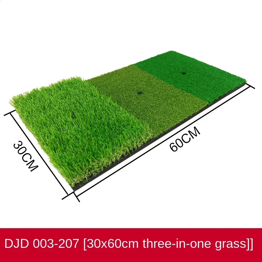 PGM Golf Ball Mat Indoor/Outdoor Mini Practice Durable PP Grass Mat Backyard Sports Golf Training Assistance Equipment with Three Way DJD003 240910