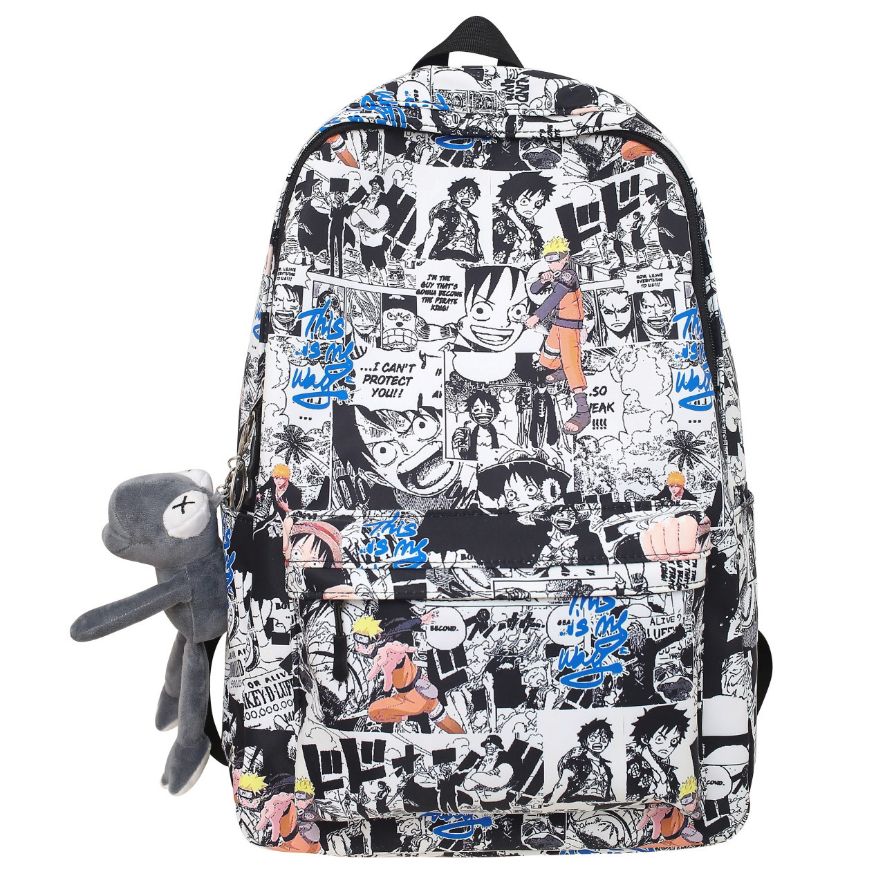 2024 New Designer Backpack for Girls, Personalized Graffiti Forest, Minimalist Campus, New Forest Style, Large Capacity Leisure Backpack