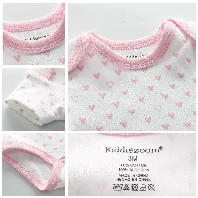 1524 pieces of born baby pantspantshoodieshatssocks set 100% pure cotton printed unisex girl and boy clothing 240925