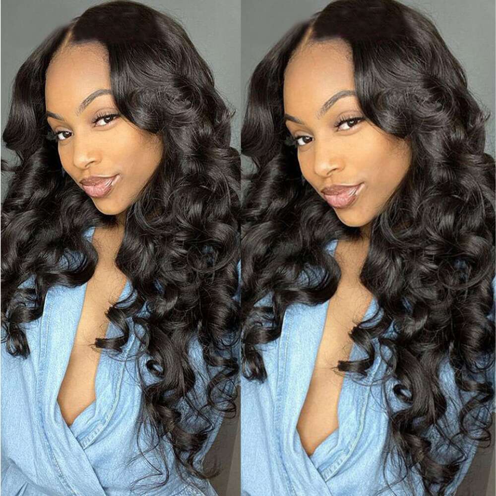 Sapphire Frontal Big Loose Egg Curly Wave 13X4 Lace Front Human Hair 4X4 Closure Wig 100% Remy Brazilian