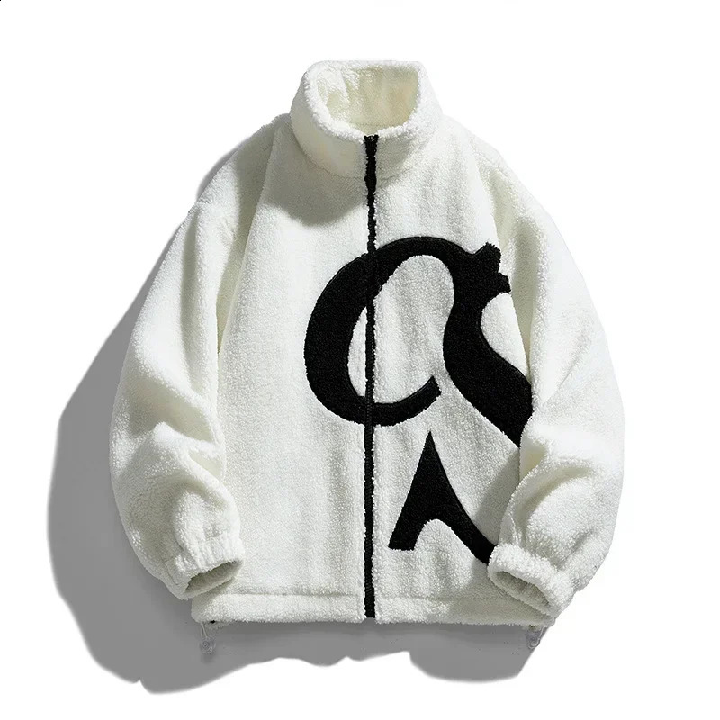 winter loose and fashionable couple thick coat for male students 240923