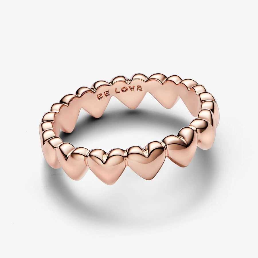 Hot selling heart-shaped rings female finger rings party jewelry gifts for couples and friends W240925